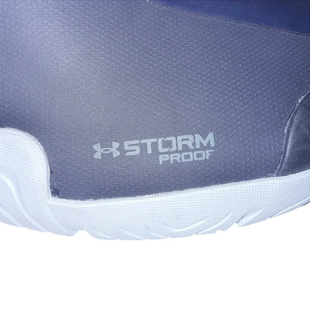 Under Armour‎ Charged Shoreman Deck Storm Proof Mens Navy Blue Boots Size 8 NEW